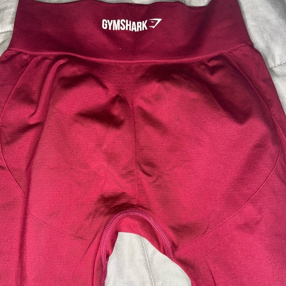 Burgundy two toned Gymshark leggings! - Picture 4 of 6